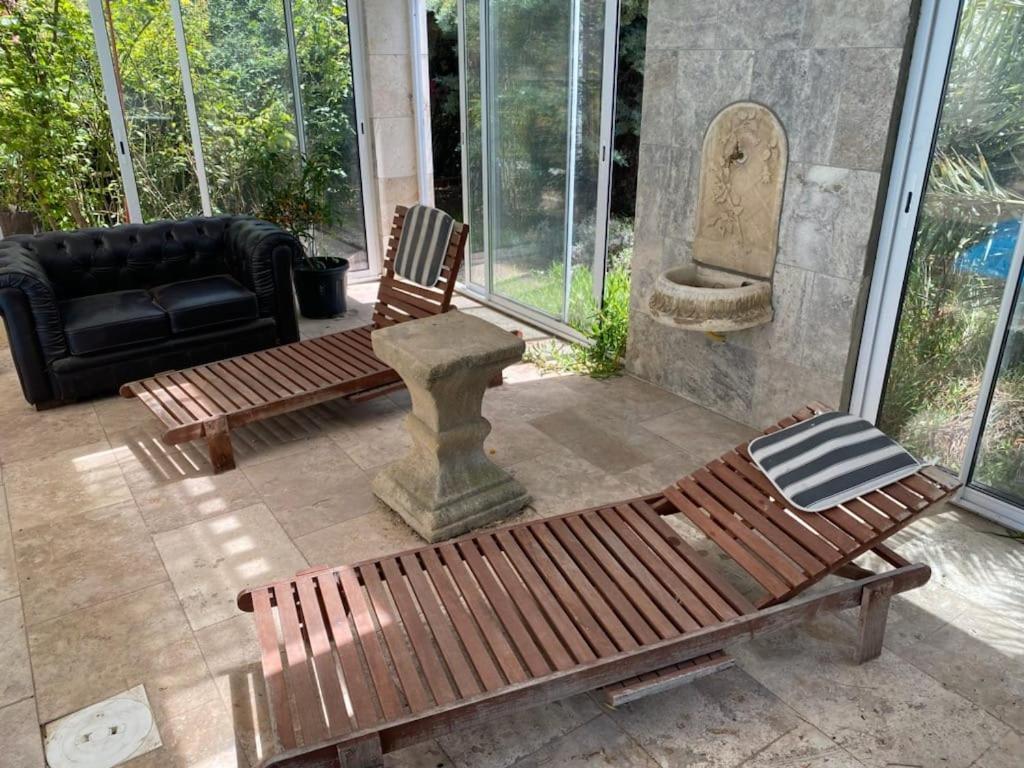 Chambre Chez L'Habitant Avec Piscine Marseille Bagian luar foto